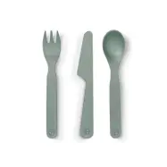 Elodie Details bestick 3 delar, pebble green