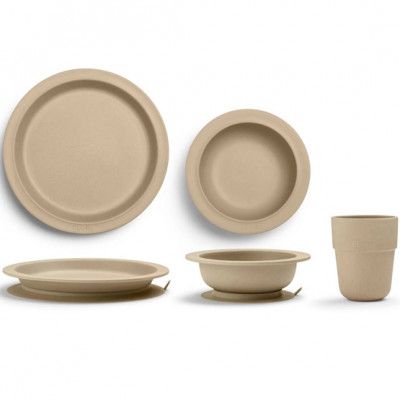 Elodie Details - Children's Dinner Set, Pure Khaki