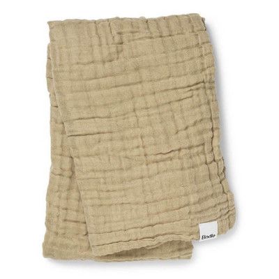 Elodie Details crinkled blanket, pure khaki