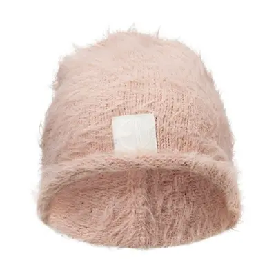 Elodie Details furry knit beanie powder pink, 1-2 år