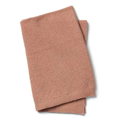 Elodie Details mosstickad filt, faded rose