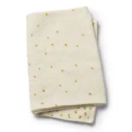 Elodie Details mosstickad filt, gold shimmer