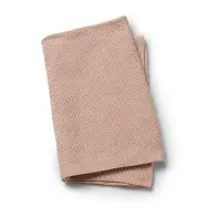 Elodie Details mosstickad filt, powder pink