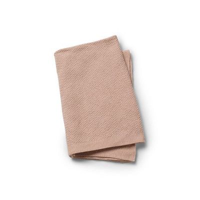 Elodie Details mosstickad filt, powder pink