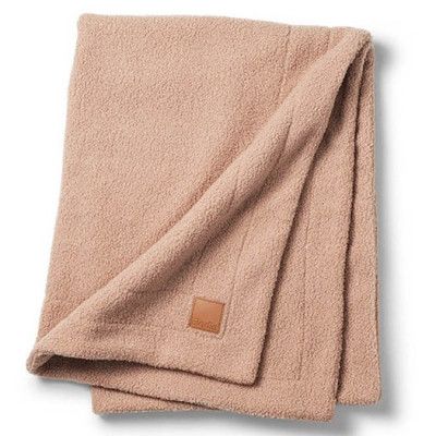 Elodie Details pärlsammetfilt, pink bouclé, pink bouclé