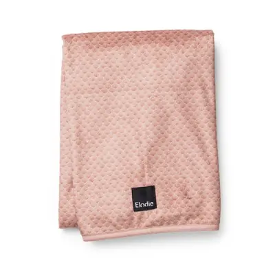 Elodie Details pärlsammetfilt, pink nouveau, pink nouveau