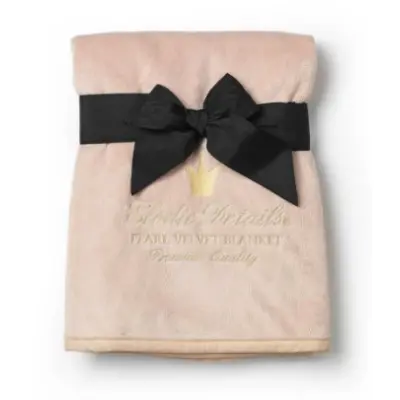 Elodie Details pärlsammetfilt, powder pink, powder pink