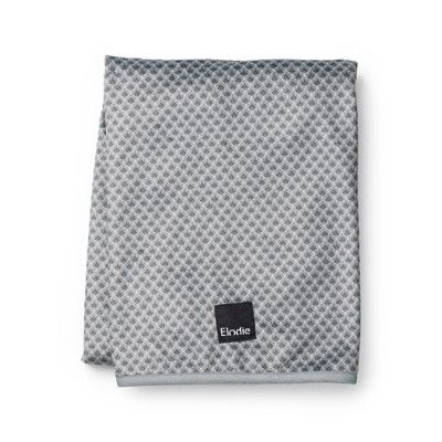 Elodie Details pärlsammetfilt turquoise nouveau