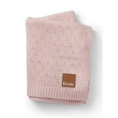 Elodie Details pointelle filt, misty pink