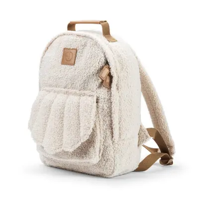 Elodie Details ryggsäck midi, White Bouclé