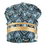Elodie Details winter beanie Gilded Everest Feathers, 6-12 mån