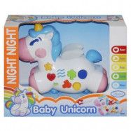 Baby Unicorn aktivitetsleksak med ljud & ljus