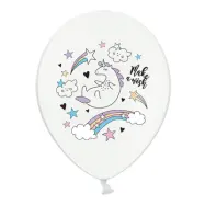 Ballonger Unicorn Pastell - 6-pack