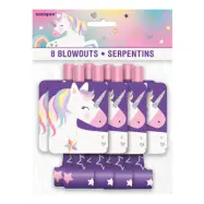 Blåsormar Unicorn - 8-pack