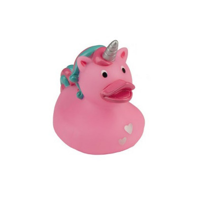 Carlobaby badleksak enhörning 9 cm, rosa