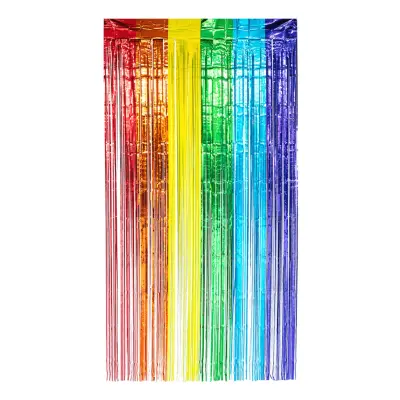 Dörrdraperi Regnbågsfärgat