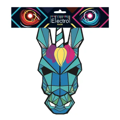 Elektronisk Mask Enhörning - One size