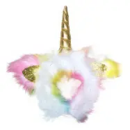 Enhörning Diadem med Fluff - One size