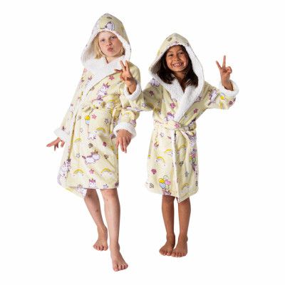 Enhörning Morgonrock Barn - 3-6 År