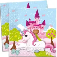 Enhörning Slott Servett 20-pack