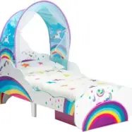 EuroToys Eurotoys - Unicorn Och Regnbåge Juniorsäng