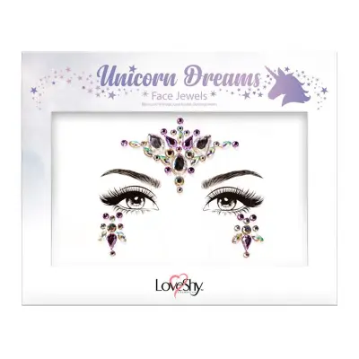 Face Jewels Unicorn Dreams