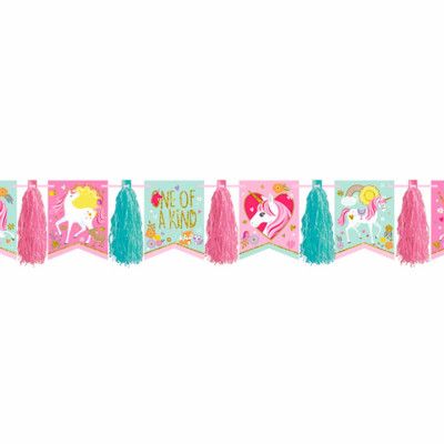 Girlang med Tofsar Unicorn