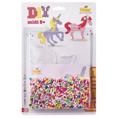 Hama Midi Set Fantasy Hästar 2000st - Hama -  Leksaksaffären