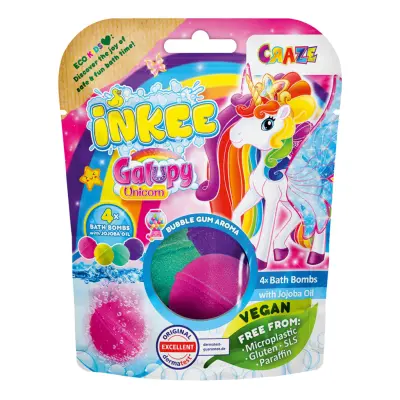 Inkee Badbomber Galupy Unicorn - 4-pack