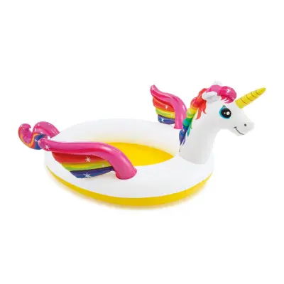 Intex Mystic Unicorn Spray Pool - INTEX -  Leksaksaffären