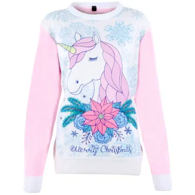 Jultröja Magisk Enhörning XL