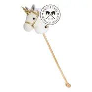 Käpphäst Enhörning Vit - 100 cm