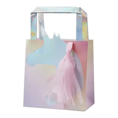 Kalaspåsar Enhörning med Tofs - 5-pack