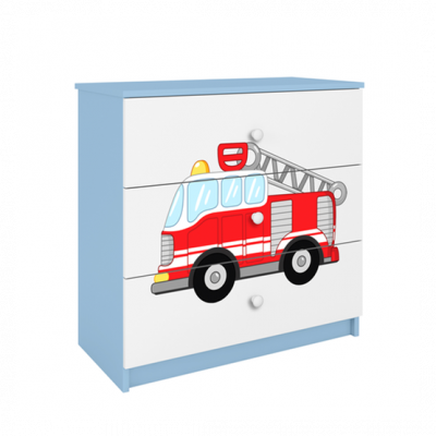 Kocot Kids Byrå - Babydreams Blå - Unicorn