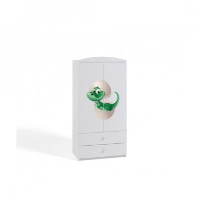 Kocot Kids Garderob Babydreams Vit - Unicorn