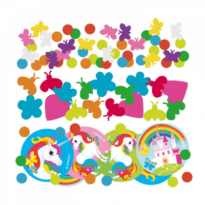 Konfetti Unicorn Rainbow