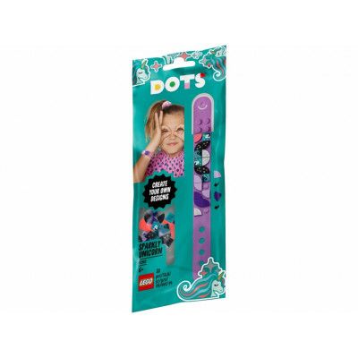 LEGO DOTS Armband med glittrande enhörning 41902