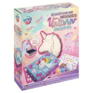 Måla ditt eget smyckesskrin i trä Enhörning - Sense -  Leksaksaffären