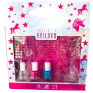 Make Up Unicorn Nailart Set och Stickers