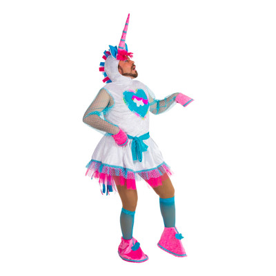 Manlig Enhörning Maskeraddräkt - One size