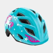 Met Genio Blue Unicorn/Glossy, Cykelhjälm