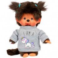 Monchhichi Unicorn Sweater Girl