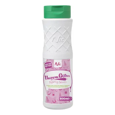Nic Topping Unicorn Glitter - 0,5 liter