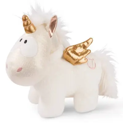 Nici - Gosedjur Unicorn Angel 45 Cm Rosa/Guld