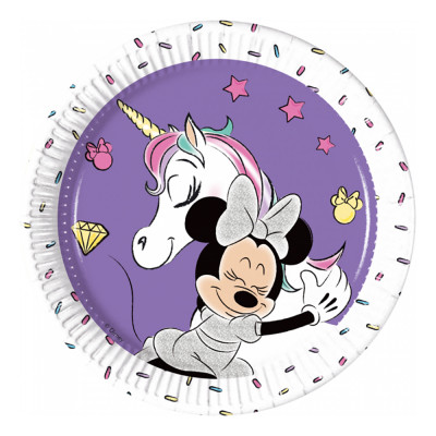 Papperstallrikar Mimmi & Unicorn - 8-pack