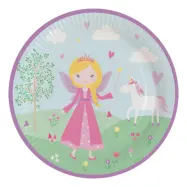 Papperstallrikar Prinsessa&Riddare - 8-pack