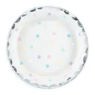 Papperstallrikar Unicorn Stars - 6-pack