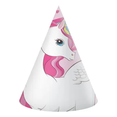 Partyhattar Unicorn - 6-pack
