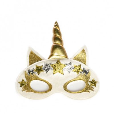 Pellianni - Ansiktsmask - Face Mask Unicorn - Gold