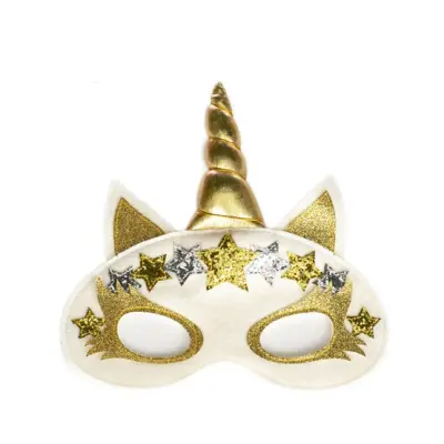 Pellianni - Ansiktsmask - Face Mask Unicorn - Gold